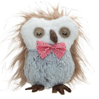 Stuffed Owl w/Bowtie - The Fox Decor